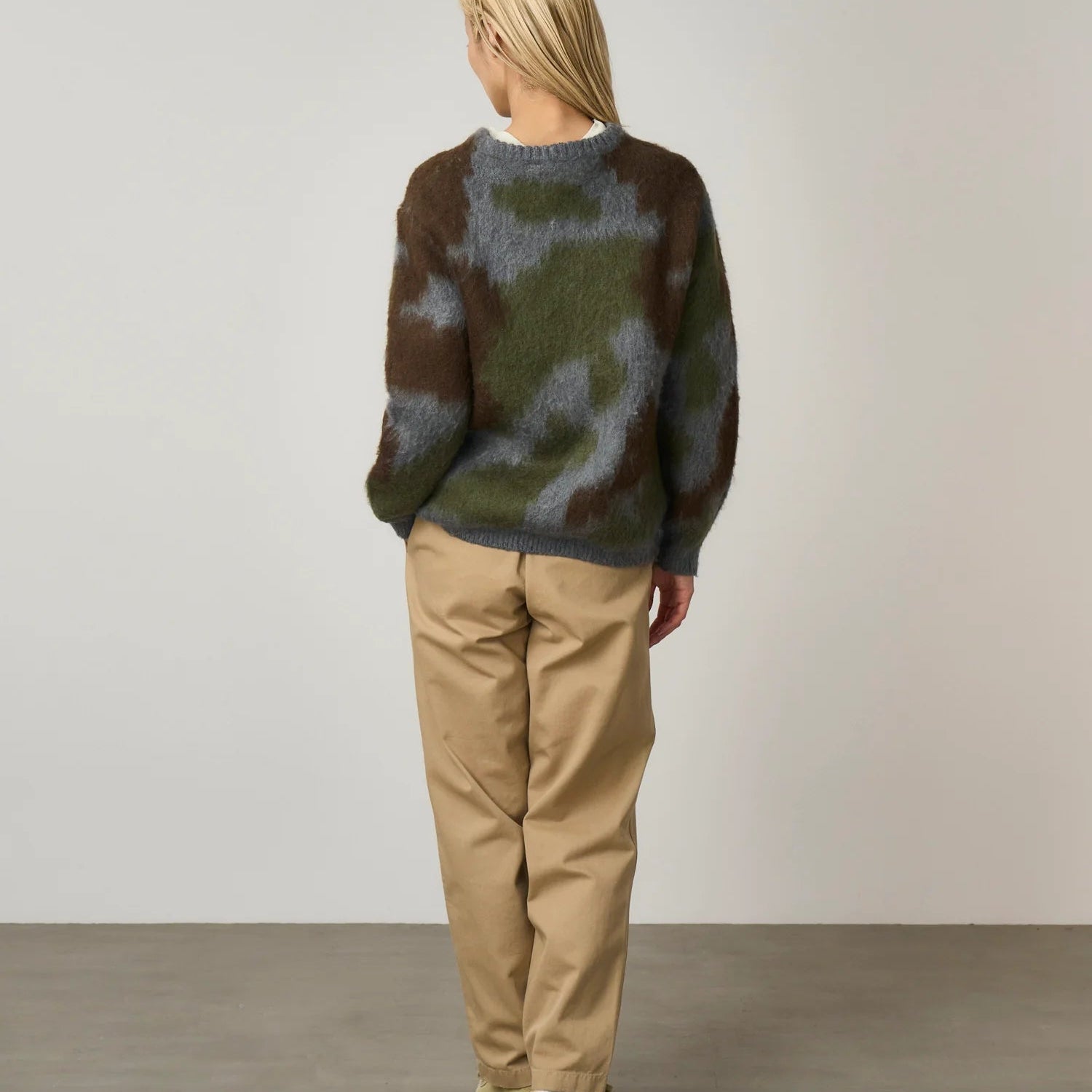 Gramicci Jungle Mohair Sweater Digi Camo - Steranko Clothing Manchester