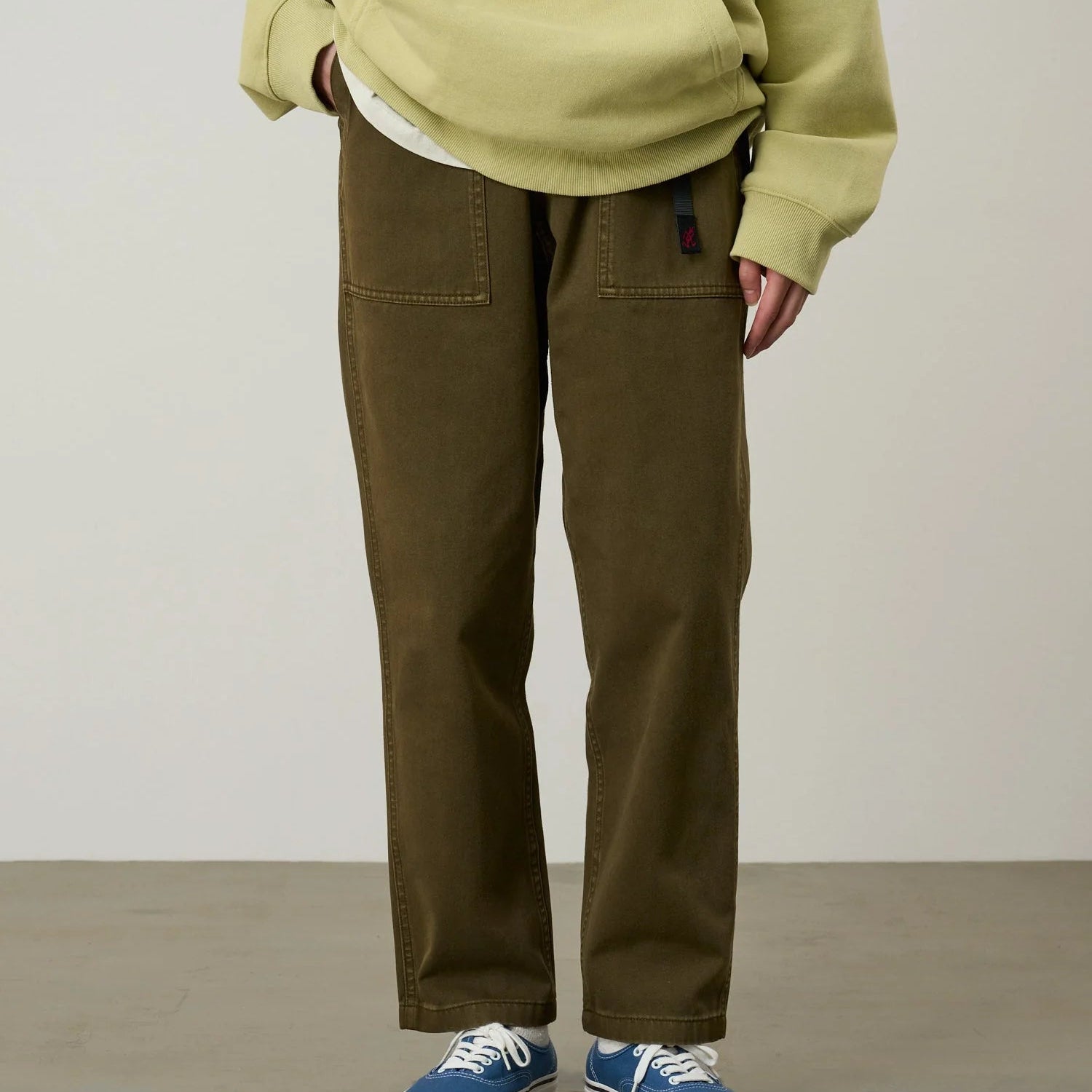 Gramicci Loose Tapered Ridge Pant Bark Pigment - Steranko Clothing Manchester