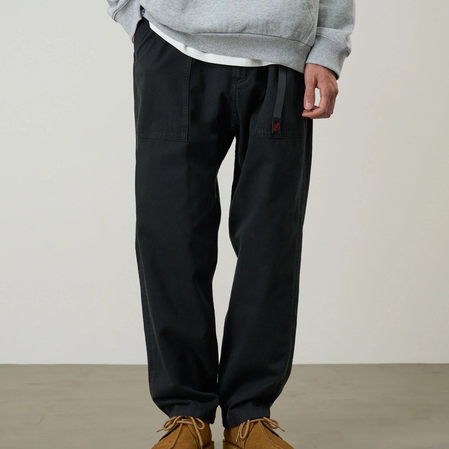 Gramicci Loose Tapered Ridge Pant Black - Steranko Clothing Manchester