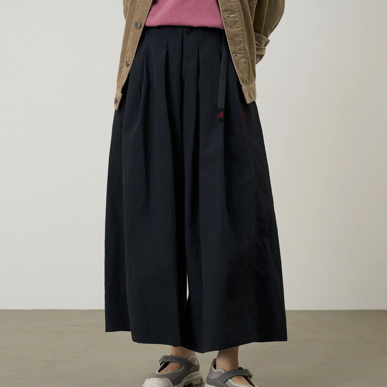 Gramicci Nylon Flare Pant Black - Steranko Clothing Manchester