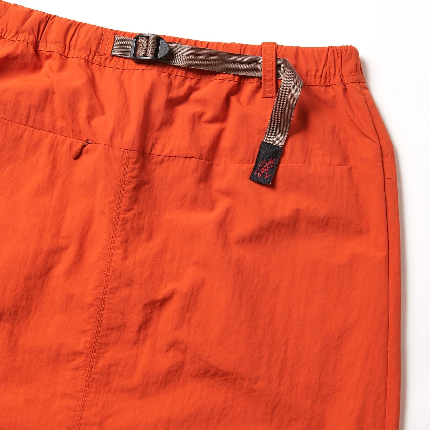 Gramicci Nylon Packable Midi Skirt Orange - Steranko Clothing Manchester