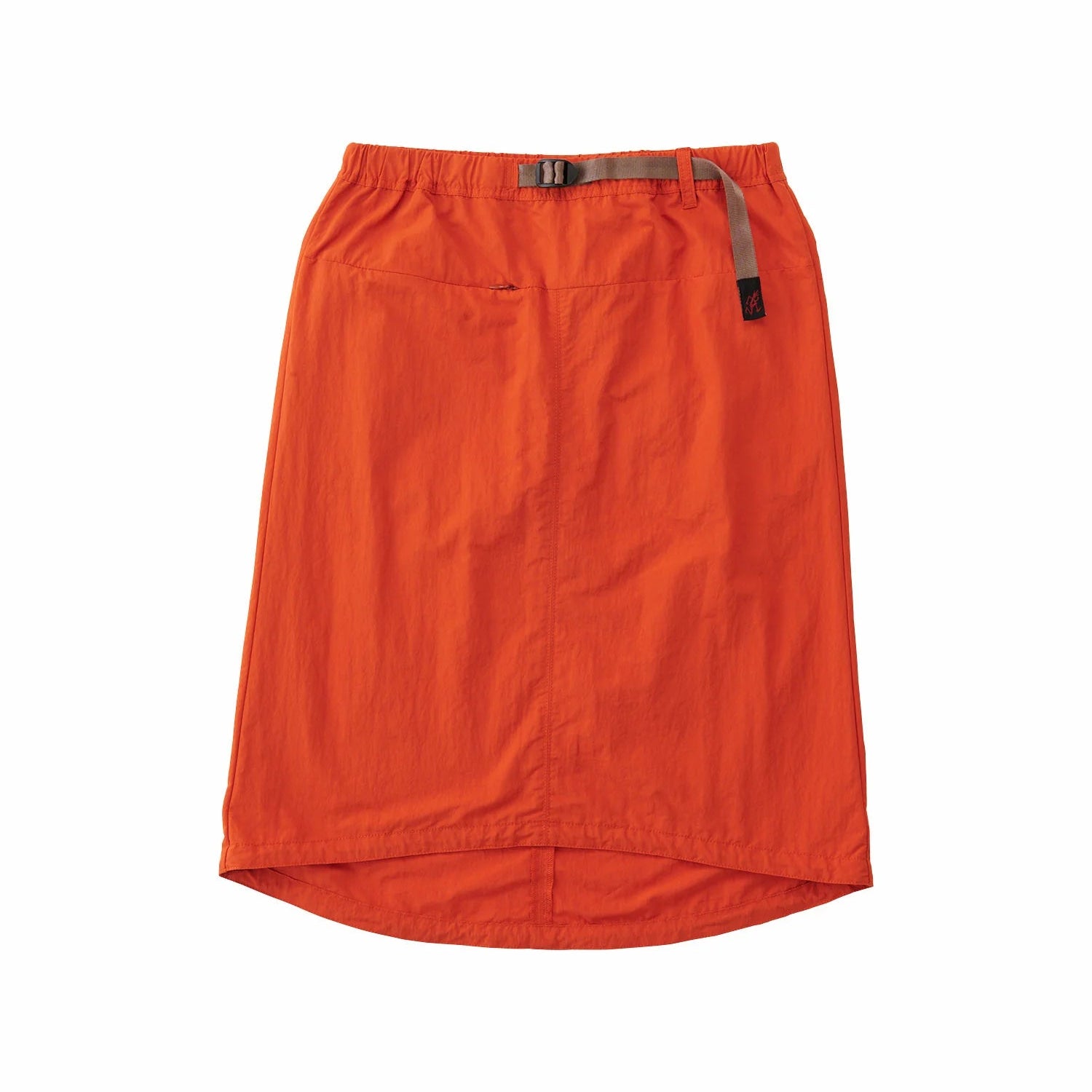 Gramicci Nylon Packable Midi Skirt Orange - Steranko Clothing Manchester