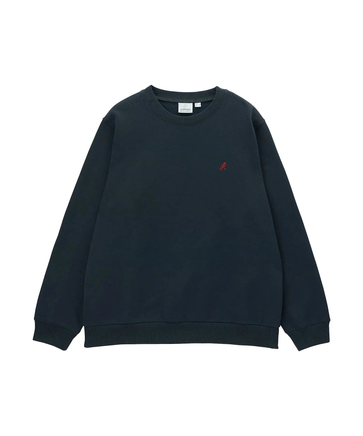 Gramicci One Point Crew Sweatshirt Vintage Black - Steranko Clothing Manchester
