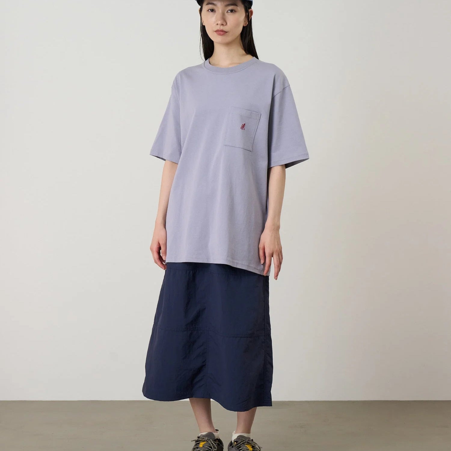 Gramicci One Point Tee Lavender - Steranko Clothing Manchester