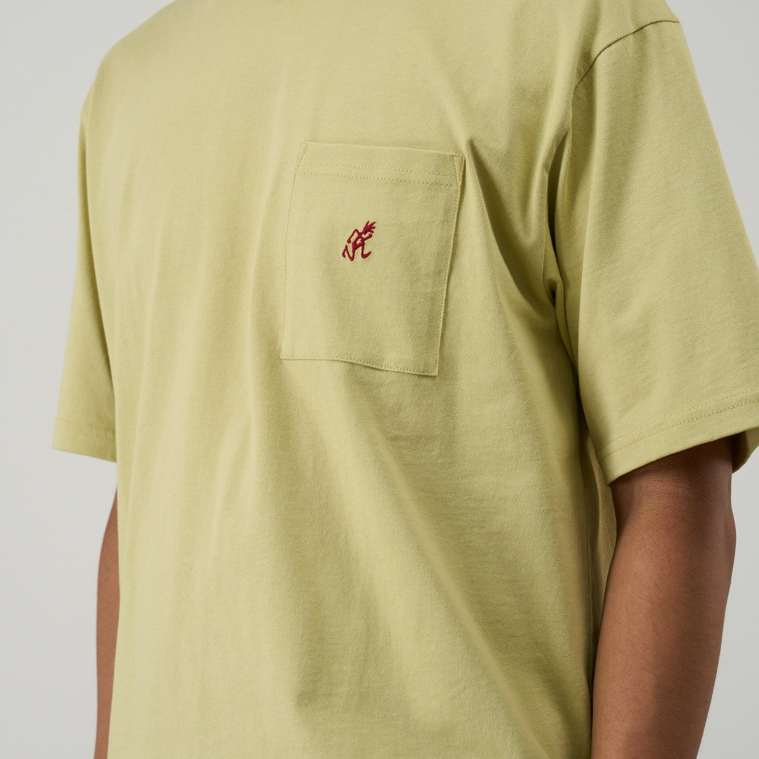 Gramicci One Point Tee Lime - Steranko Clothing Manchester