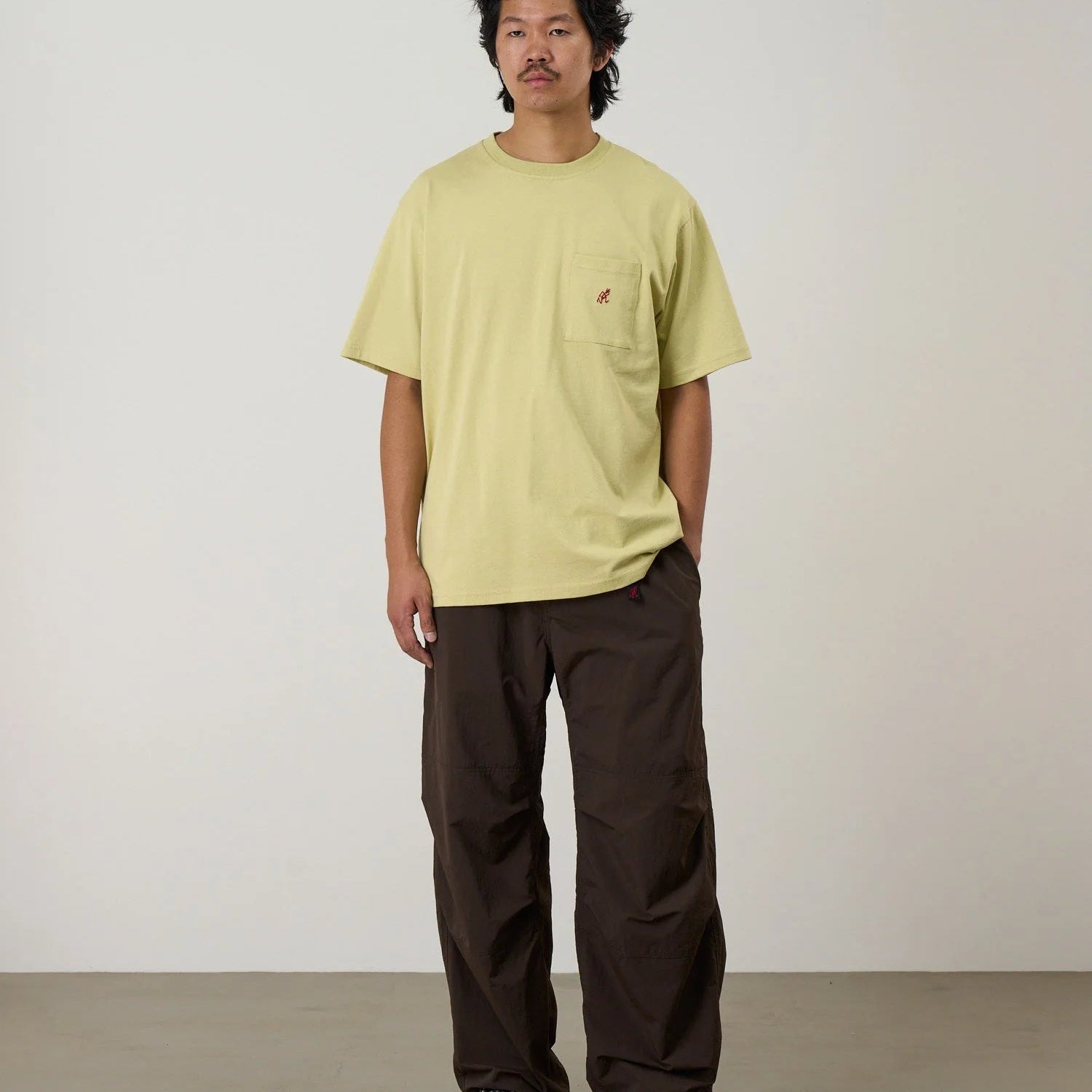 Gramicci One Point Tee Lime - Steranko Clothing Manchester
