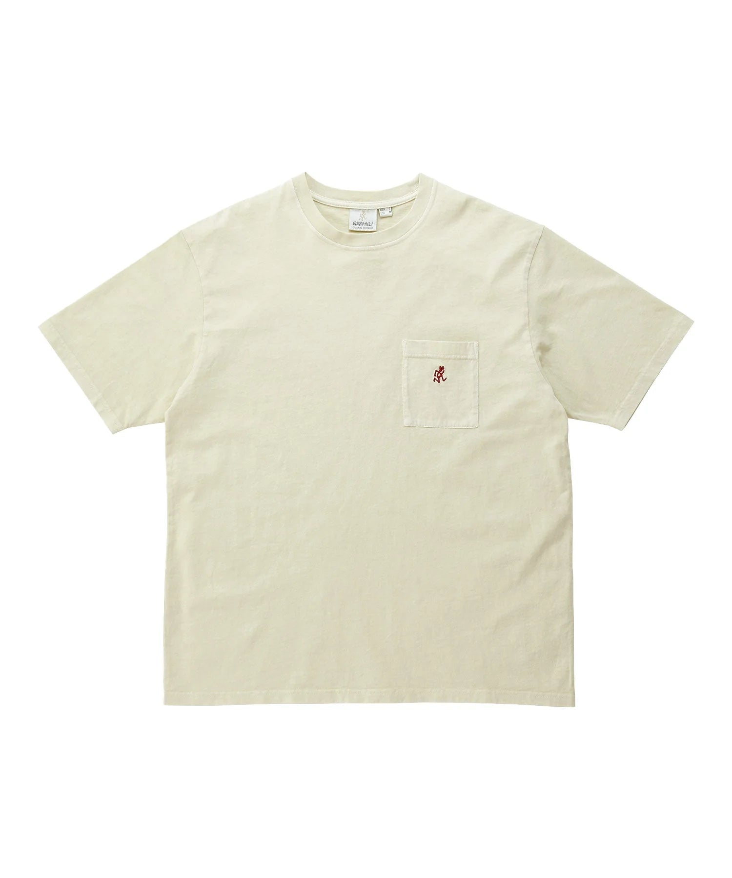 Gramicci One Point Tee Pigment Dyed Natural - Steranko Clothing Manchester