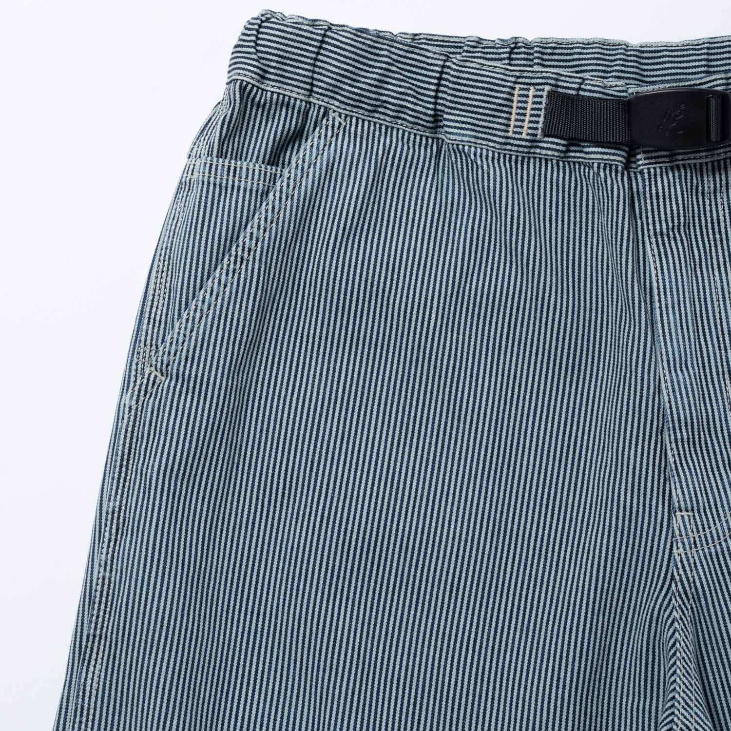 Gramicci Overdyed Hickory Work Pant Navy - Steranko Clothing Manchester