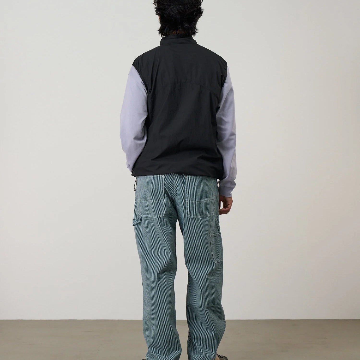 Gramicci Overdyed Hickory Work Pant Navy - Steranko Clothing Manchester