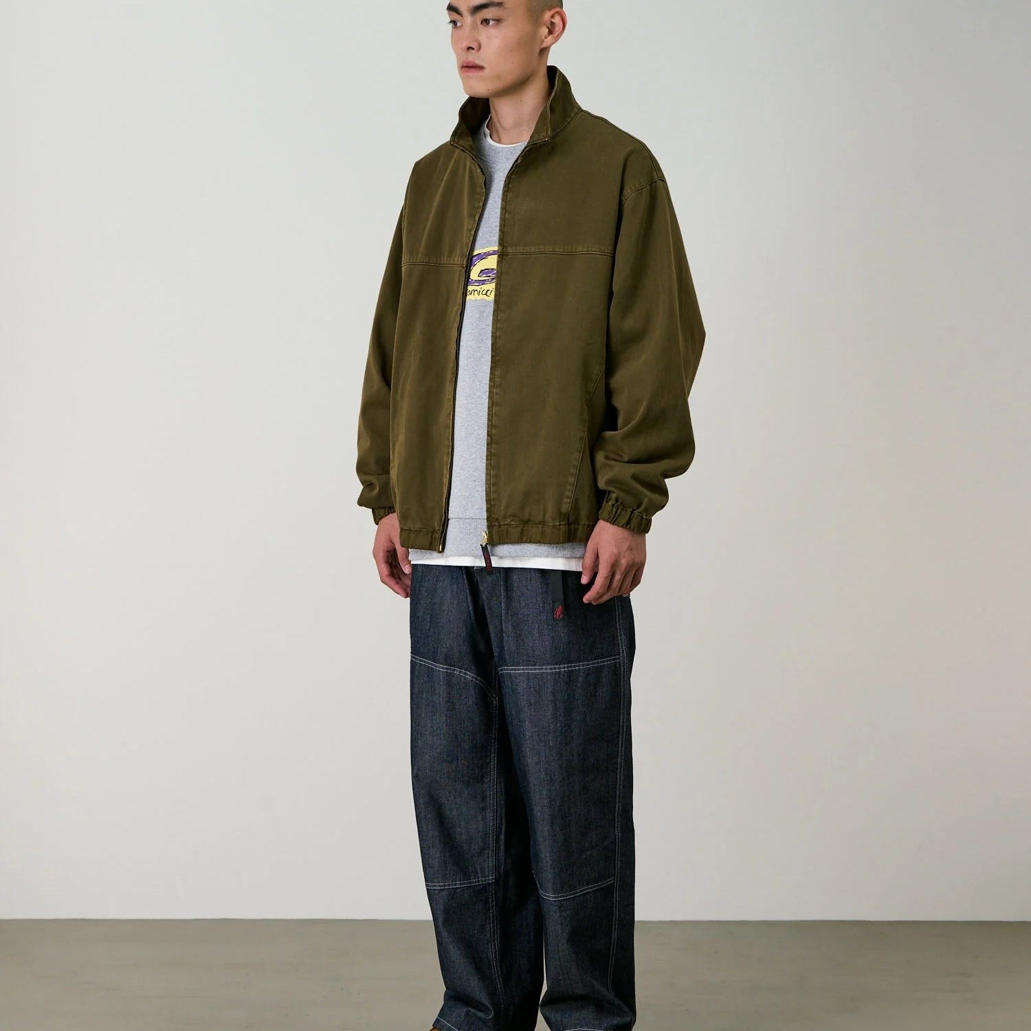 Gramicci Twill - Around Jacket Bark Pigment - Steranko Clothing Manchester