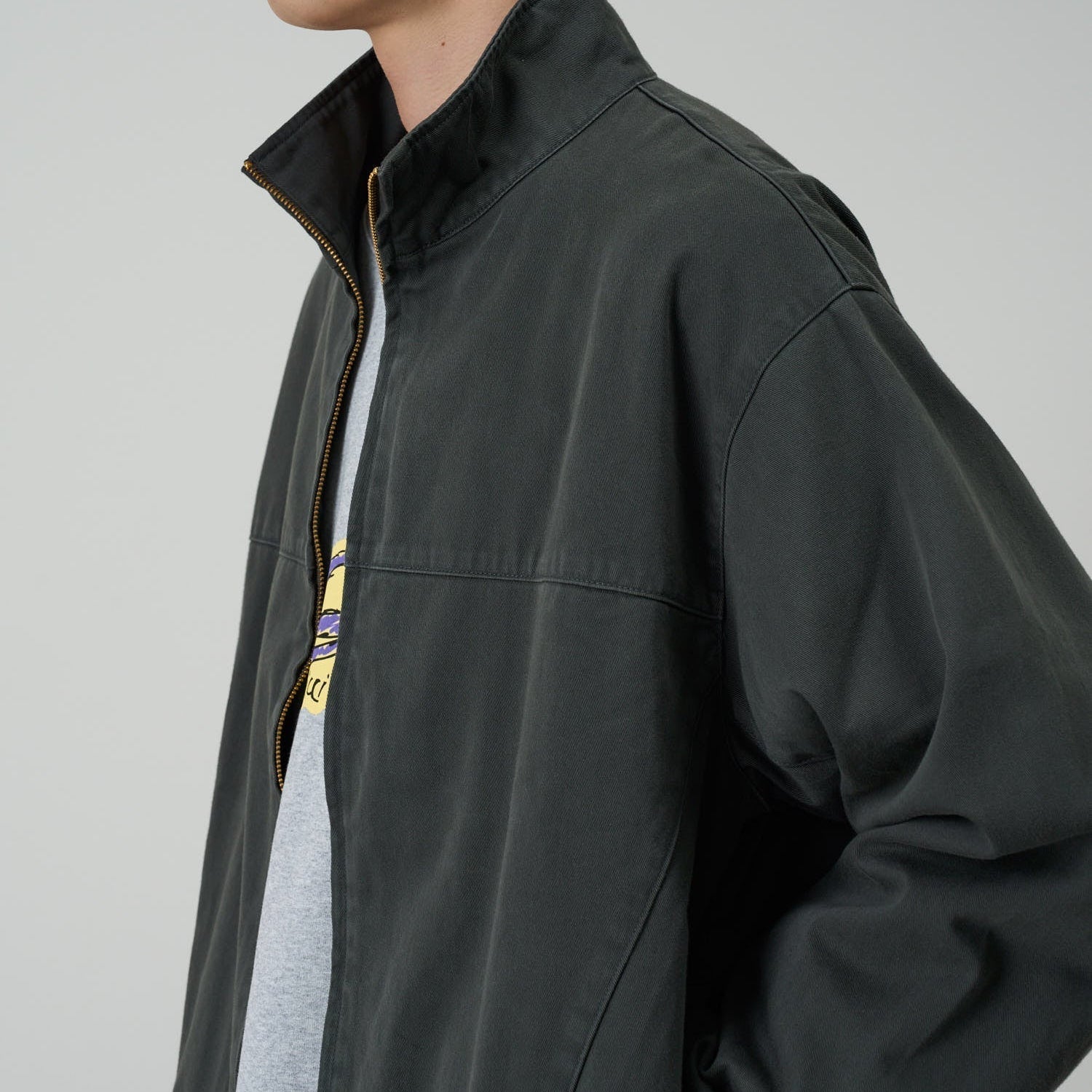 Gramicci Twill - Around Jacket Smokey Grey - Steranko Clothing Manchester