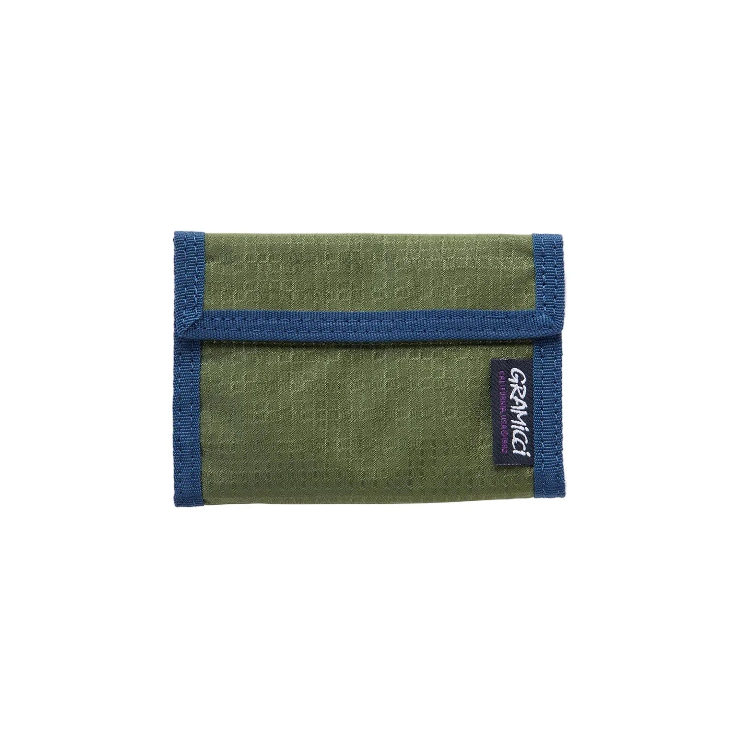 Gramicci Velcro Wallet Olive - Steranko Clothing Manchester