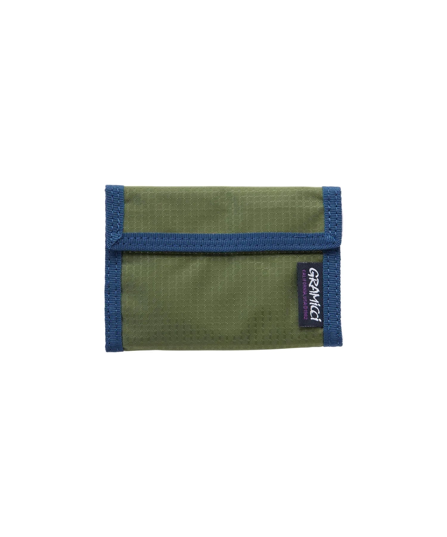 Gramicci Velcro Wallet Olive - Steranko Clothing Manchester