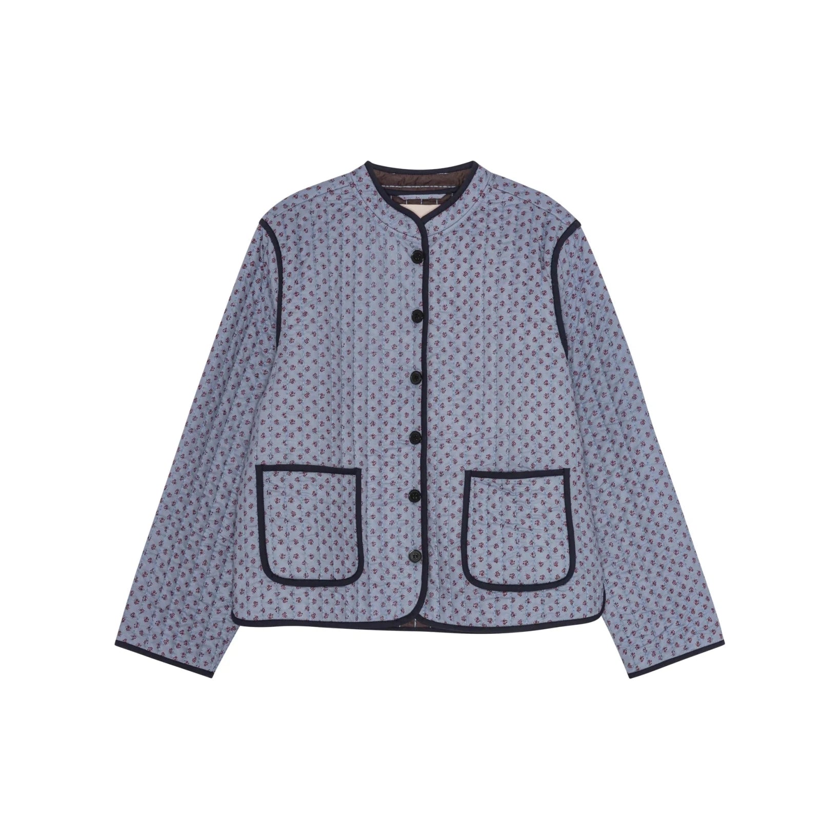 HABIBA Astrid Quilted China Jacket Sapphire - Steranko Clothing Manchester