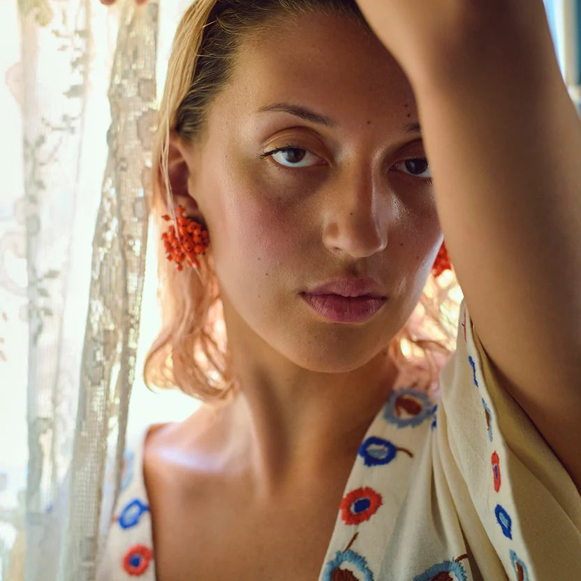 HABIBA Flora Dress 3/4 Sleeve Vanilla - Steranko Clothing Manchester