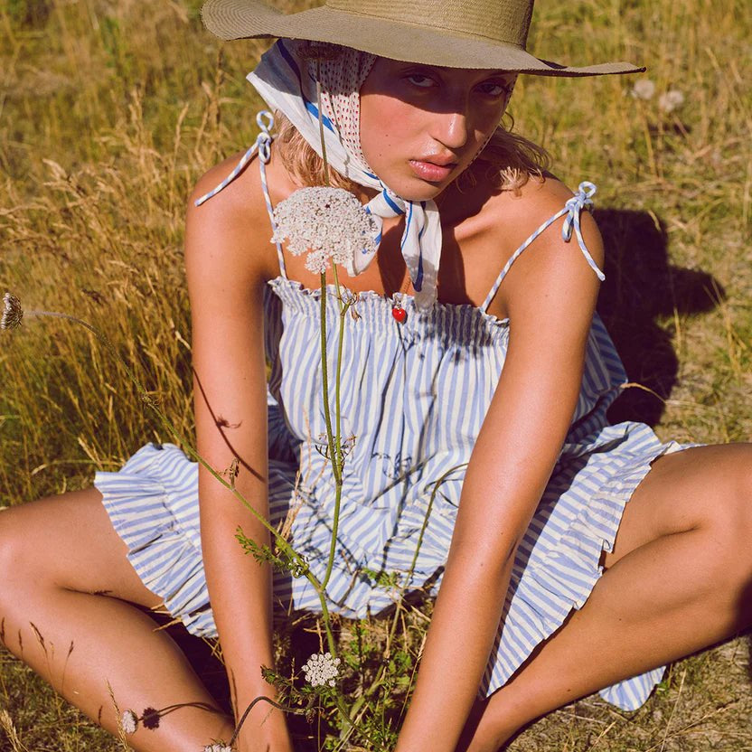 HABIBA Mio Bermuda Short W' Frill Sapphire - Steranko Clothing Manchester