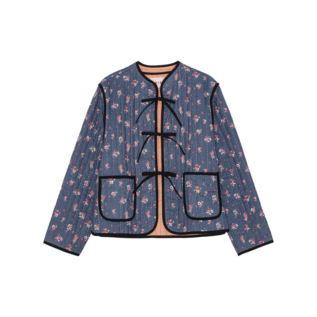 HABIBA Rebecca Quilted China Jacket Sapphire - Steranko Clothing Manchester