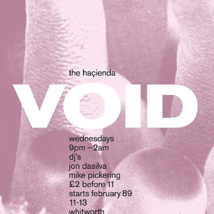 Haçienda Club Nights 'Void' A3 Print - Steranko Clothing Manchester
