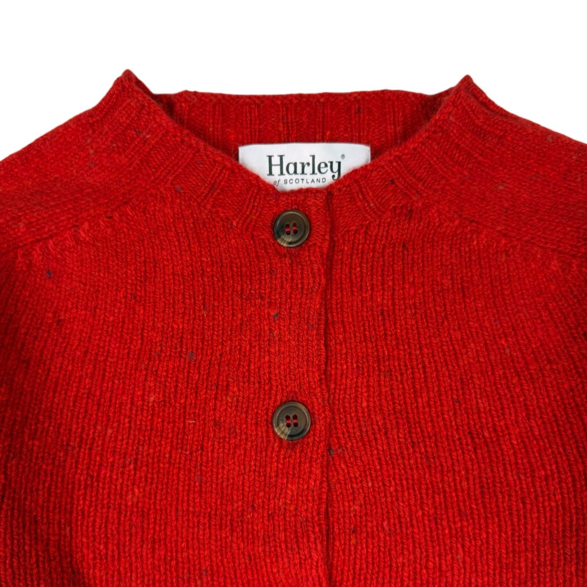 Harley Of Scotland Glenand Nep Cardigan Fidra - Steranko Clothing Manchester