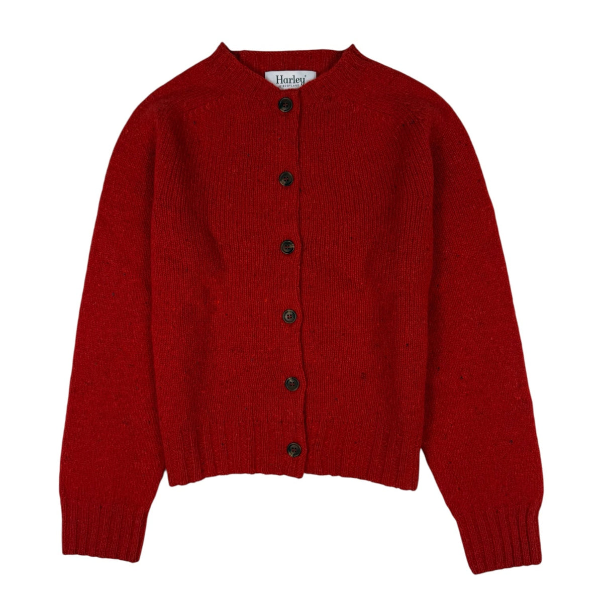 Harley Of Scotland Glenand Nep Cardigan Fidra - Steranko Clothing Manchester