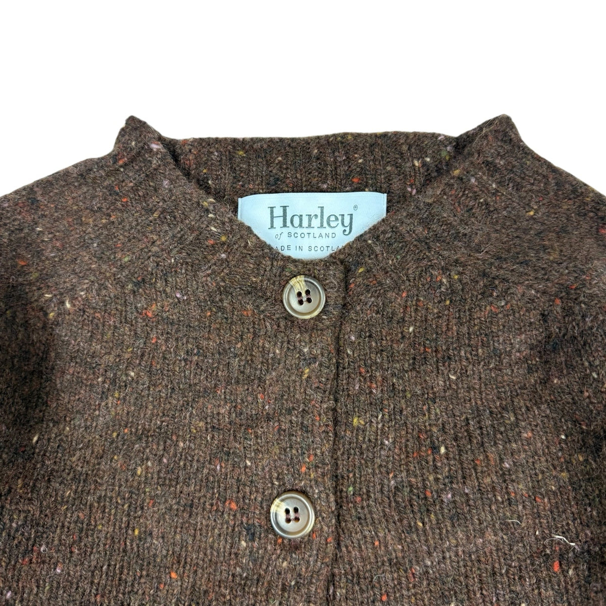 Harley Of Scotland Glenand Nep Cardigan Monach - Steranko Clothing Manchester