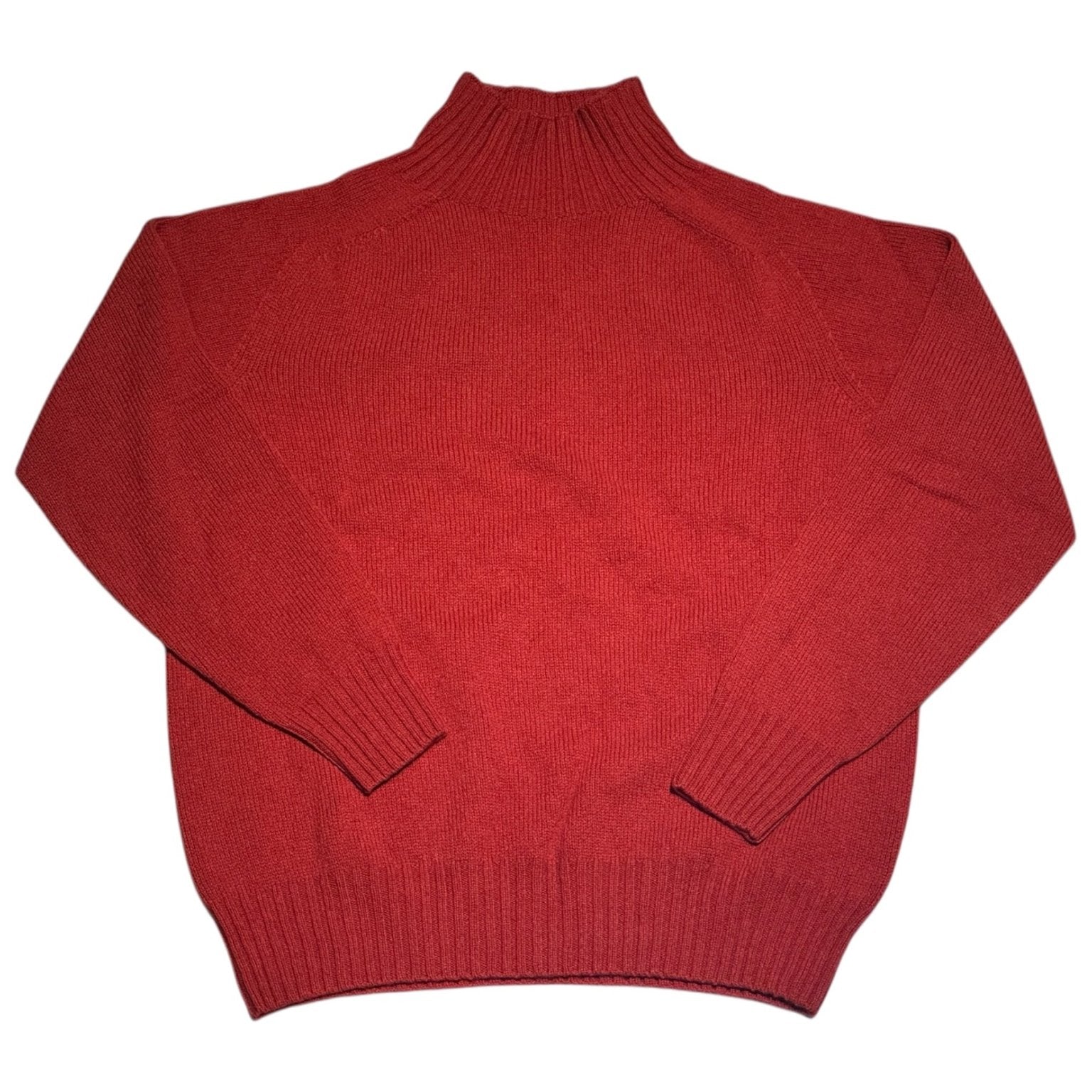 Harley Of Scotland Turtle Neck Sweater Red Dulse - Steranko Clothing Manchester