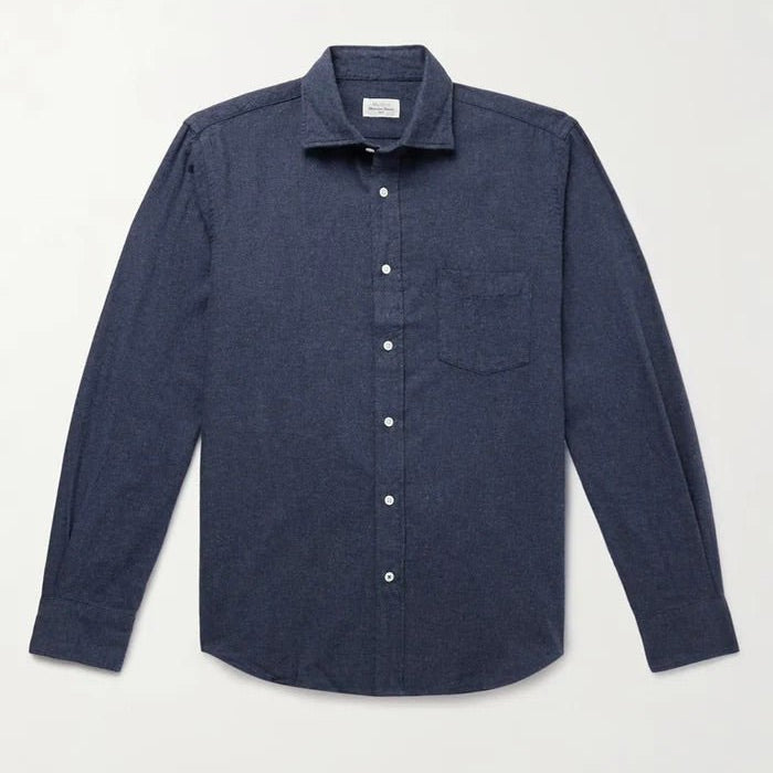 Hartford Paul Shirt Navy - Steranko Clothing Manchester