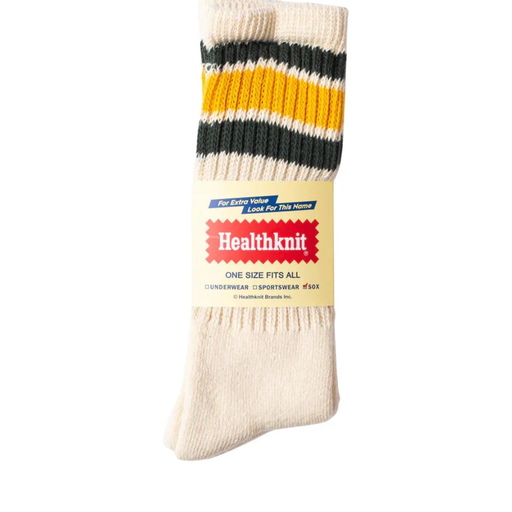 Healthknit 3 Pack Off - White Dark Green / Navy / Burgundy - Steranko Clothing Manchester
