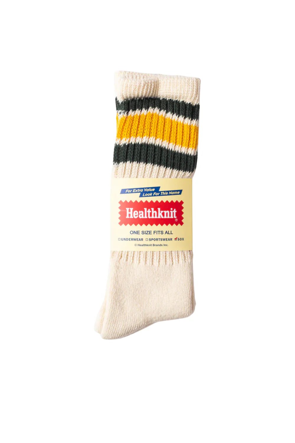 Healthknit 3 Pack Off - White Dark Green / Navy / Burgundy - Steranko Clothing Manchester