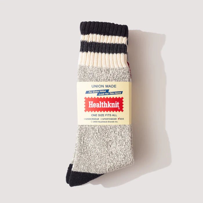 Healthknit 3 Pack Socks Multi Stripe Marl - Steranko Clothing Manchester