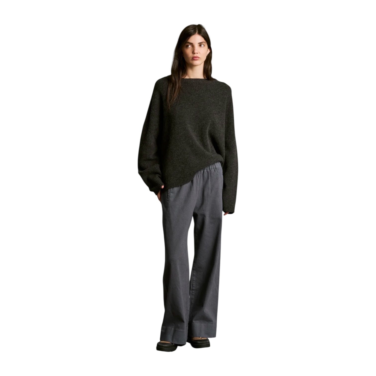 Hod Paris Jim Pant Anthracite - Steranko Clothing Manchester