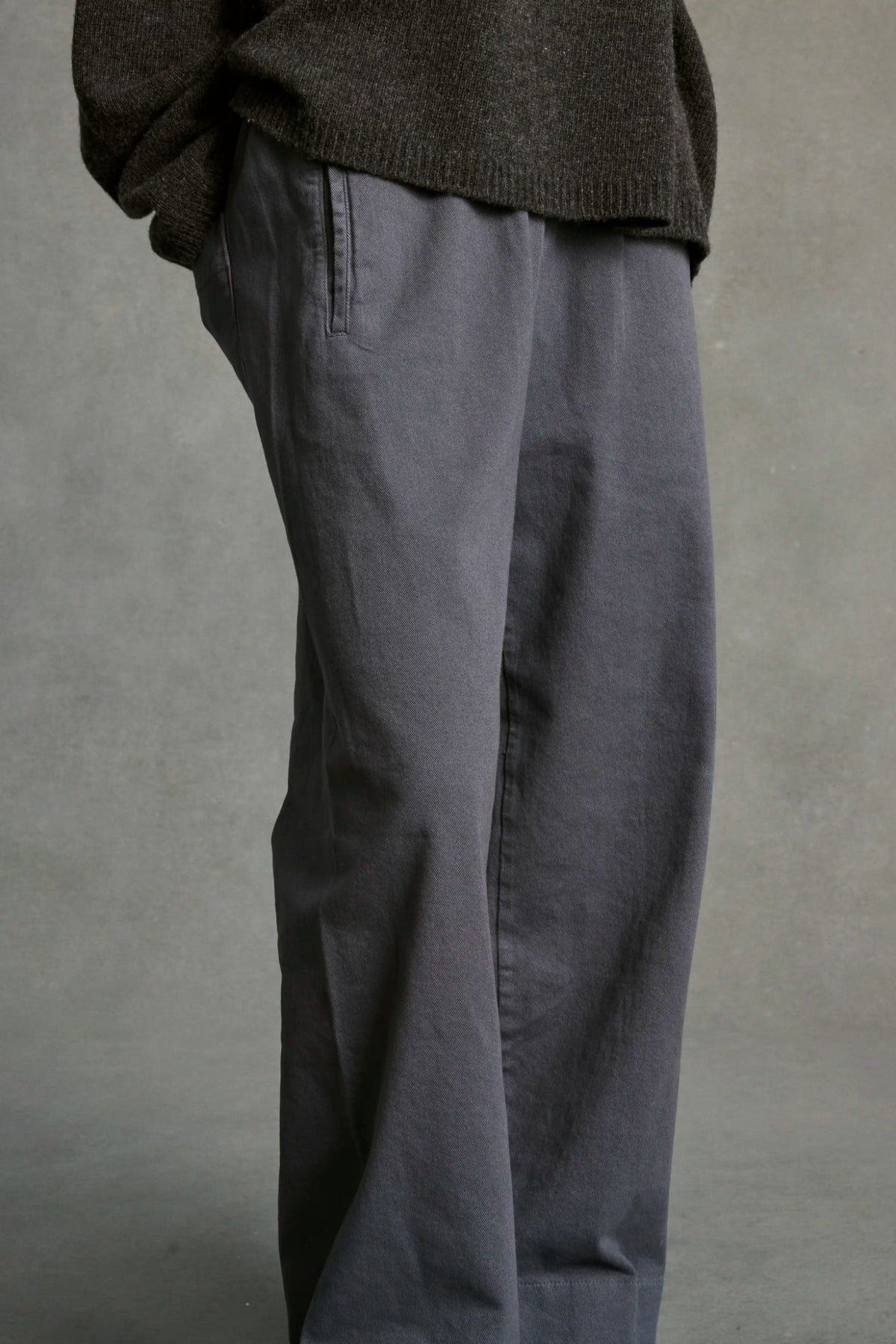 Hod Paris Jim Pant Anthracite - Steranko Clothing Manchester