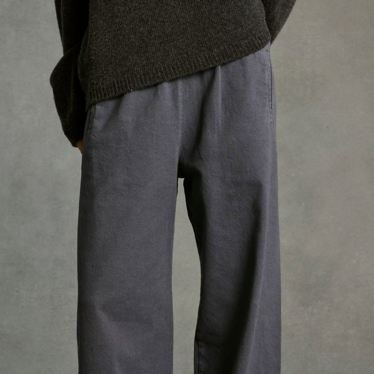 Hod Paris Jim Pant Anthracite - Steranko Clothing Manchester