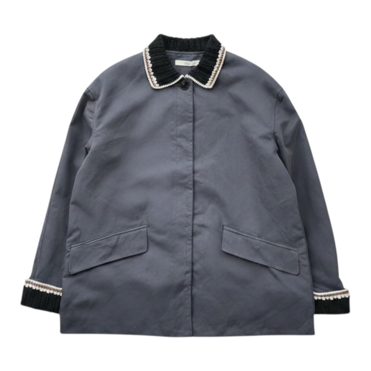 Hod Paris Lili Knit Jacket Anthracite - Steranko Clothing Manchester
