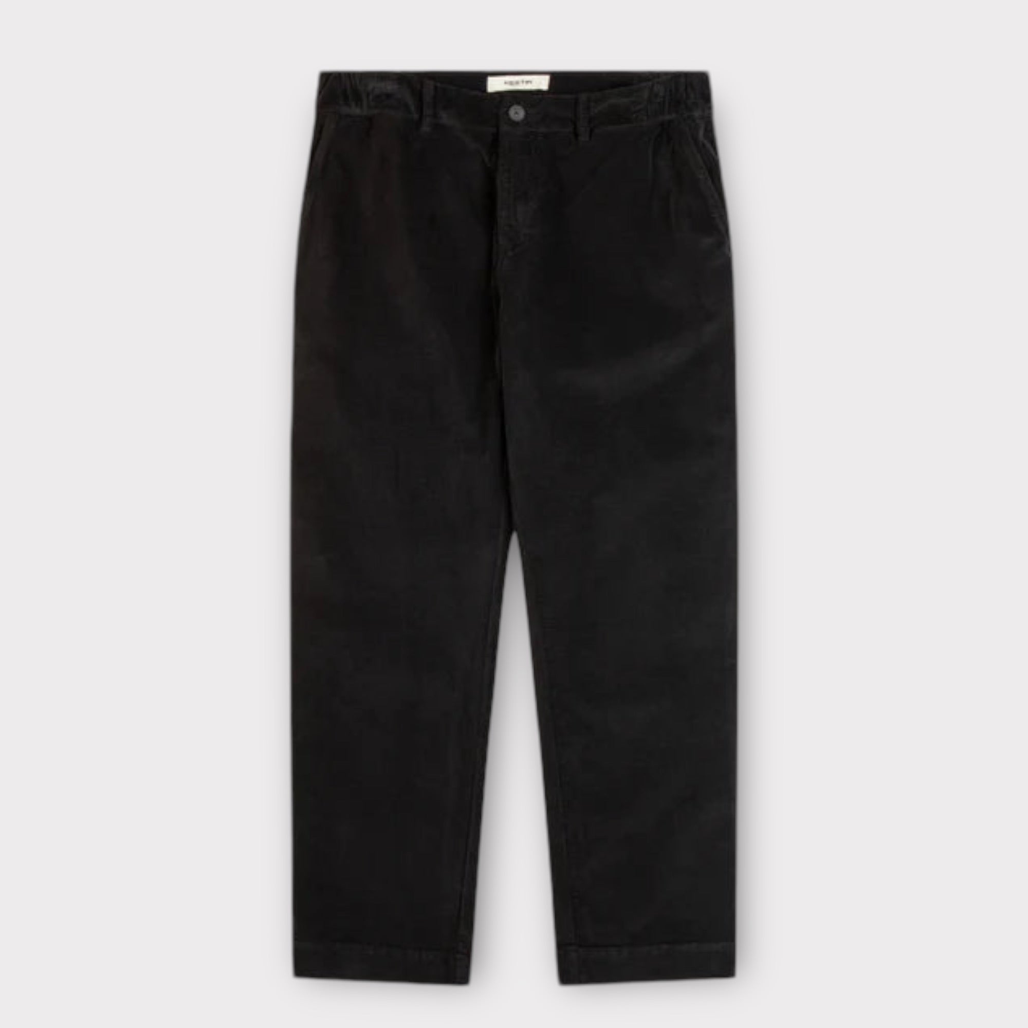 Kestin Aberlour Pant In Ink Black Cotton Moleskin - Steranko Clothing Manchester