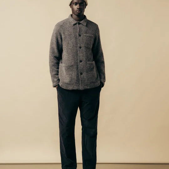 Kestin Aberlour Pant In Ink Black Cotton Moleskin - Steranko Clothing Manchester