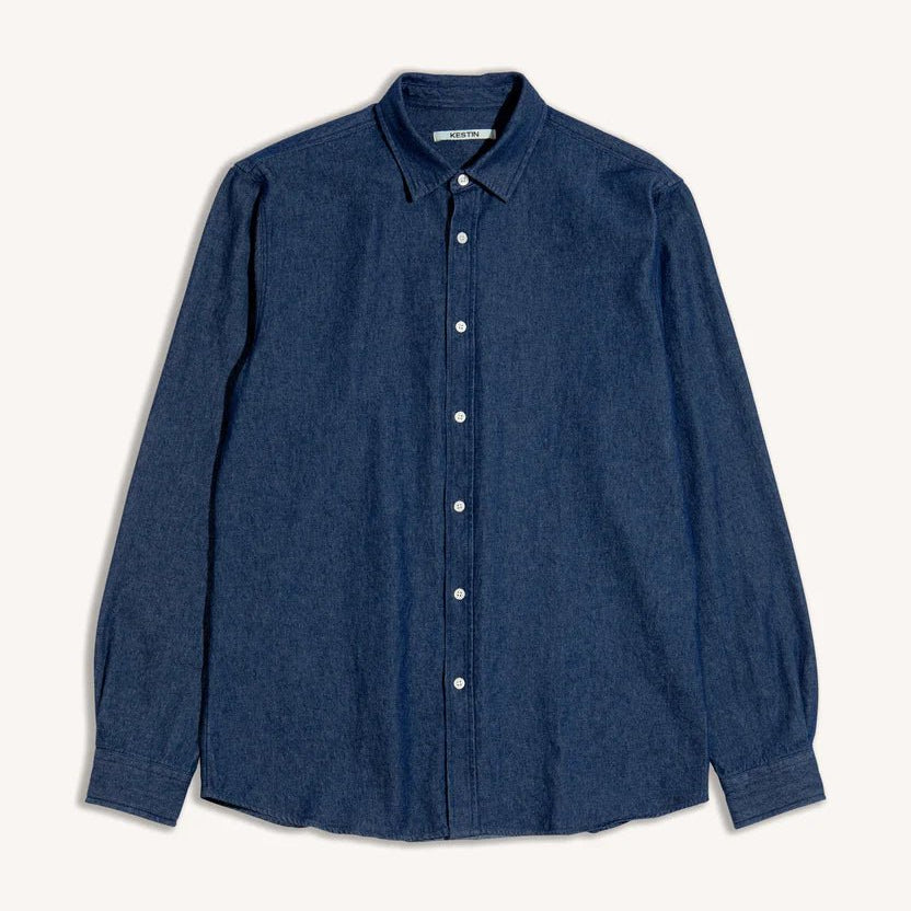 Kestin Direlton Shirt Lightweight Denim - Steranko Clothing Manchester