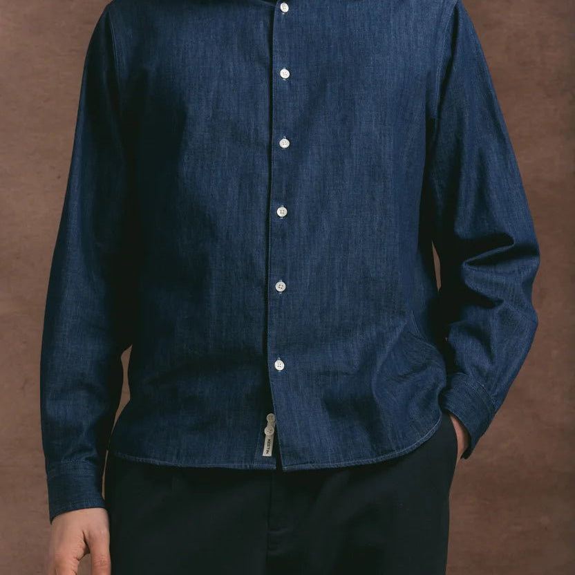 Kestin Direlton Shirt Lightweight Denim - Steranko Clothing Manchester