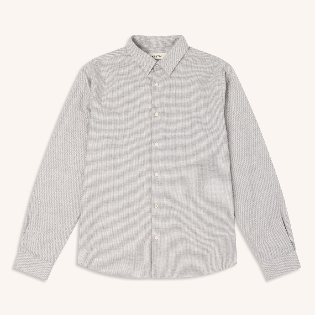 Kestin Dirleton Shirt Houndstooth Shirting - Steranko Clothing Manchester