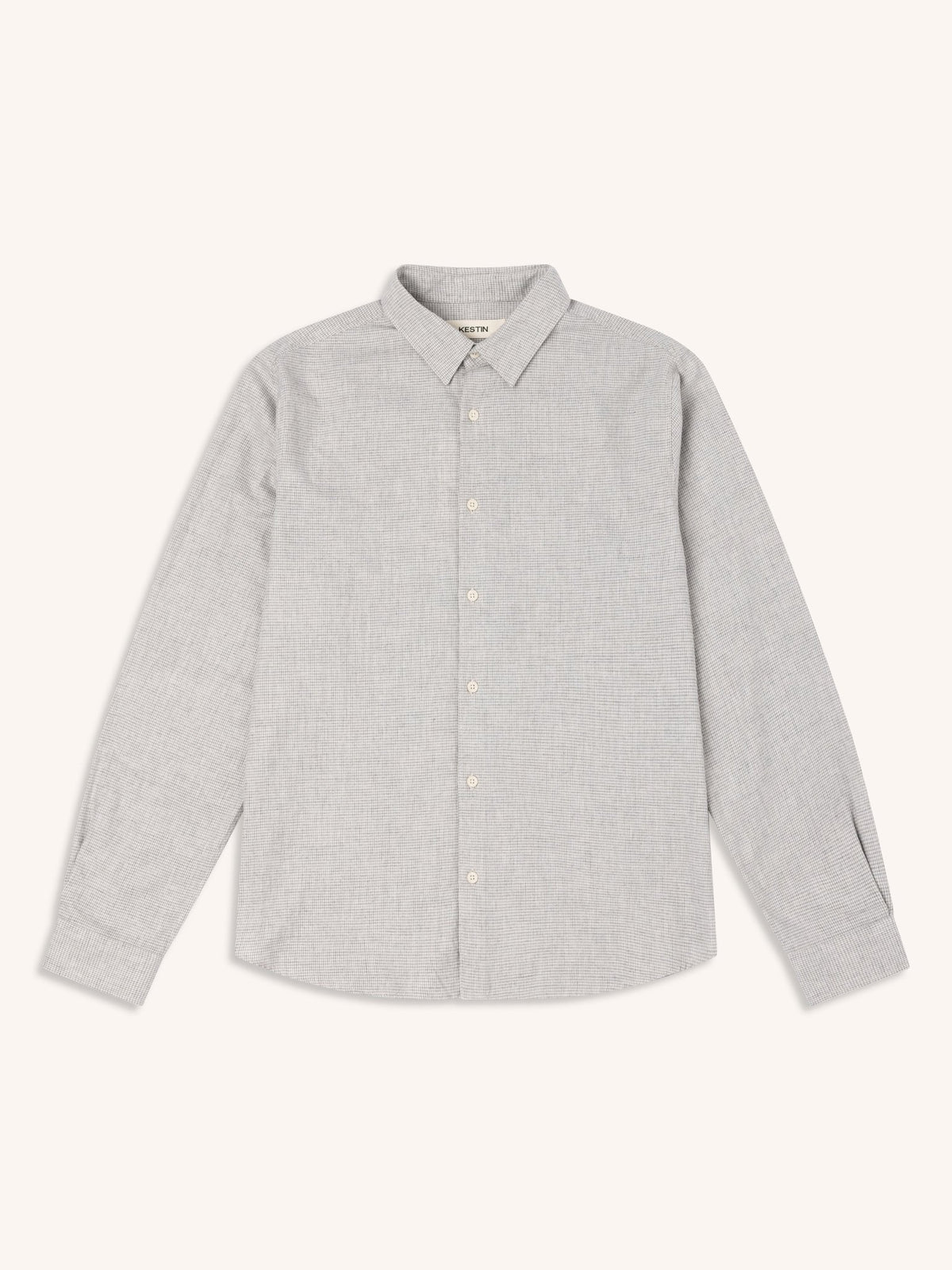 Kestin Dirleton Shirt Houndstooth Shirting - Steranko Clothing Manchester