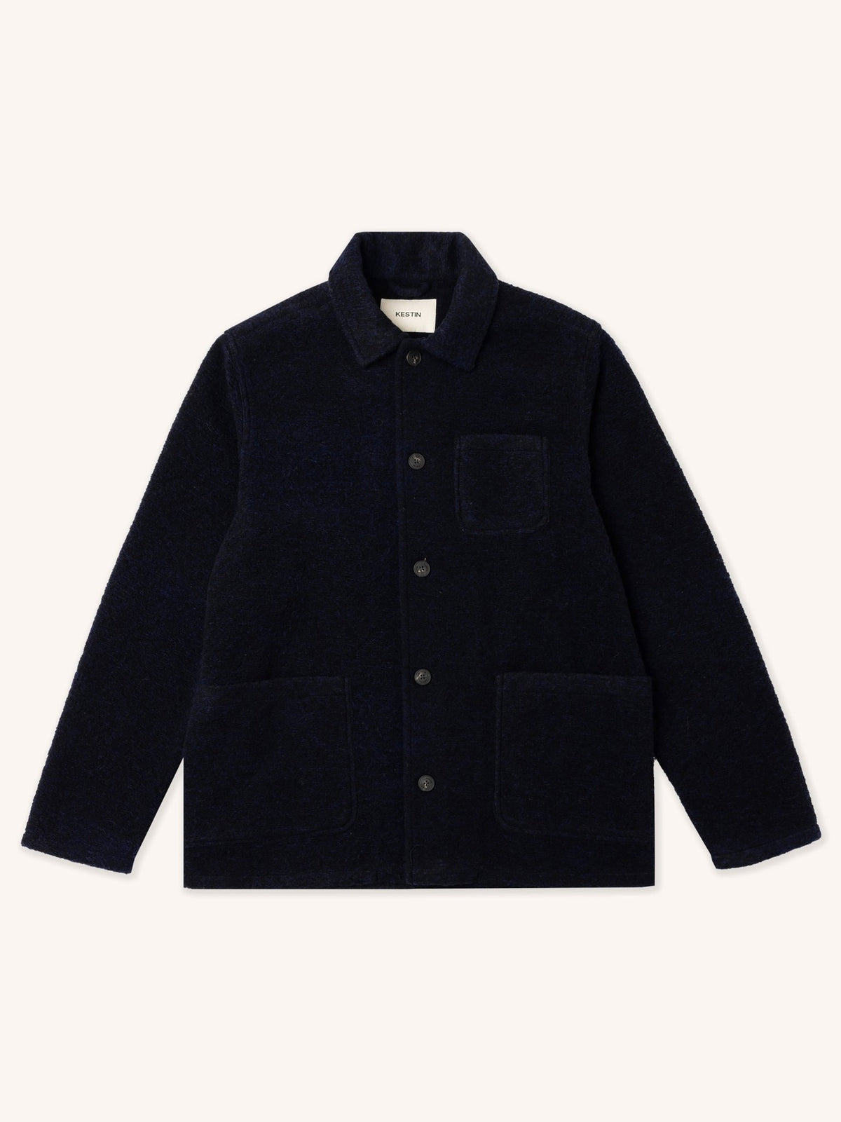 Kestin Ormiston Jacket Speckled Wool Navy - Steranko Clothing Manchester