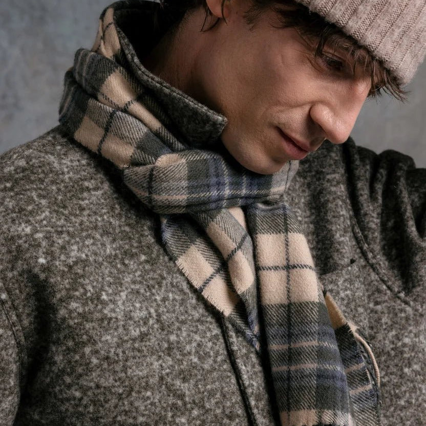 Kestin Selkirk Lambswool Scarf Kestin Tartan - Steranko Clothing Manchester