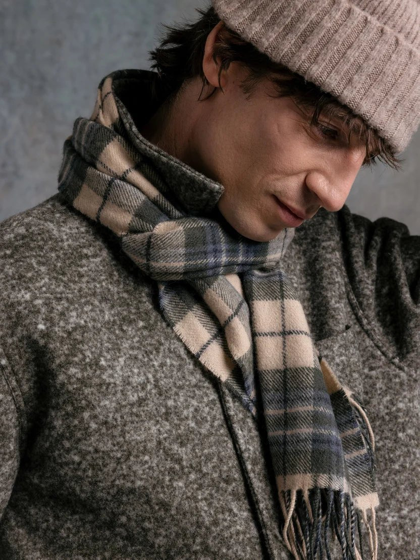 Kestin Selkirk Lambswool Scarf Kestin Tartan - Steranko Clothing Manchester