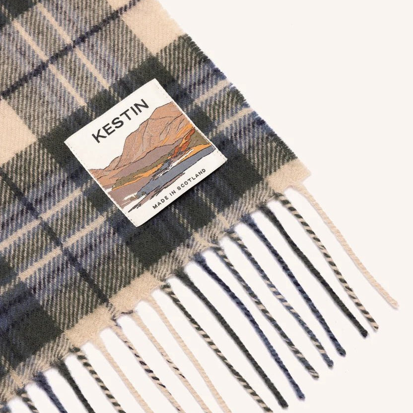 Kestin Selkirk Lambswool Scarf Kestin Tartan - Steranko Clothing Manchester