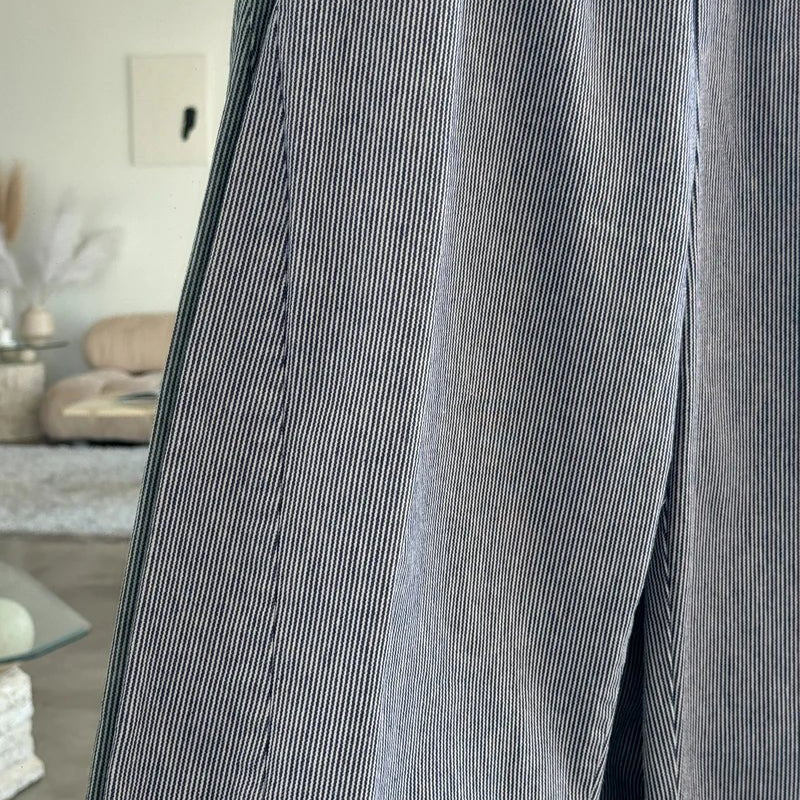 Le Bon Shoppe Arc Pants Blue Stripe - Steranko Clothing Manchester