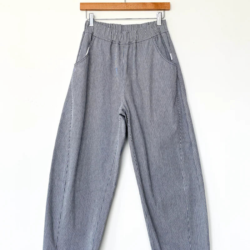 Le Bon Shoppe Arc Pants Blue Stripe - Steranko Clothing Manchester