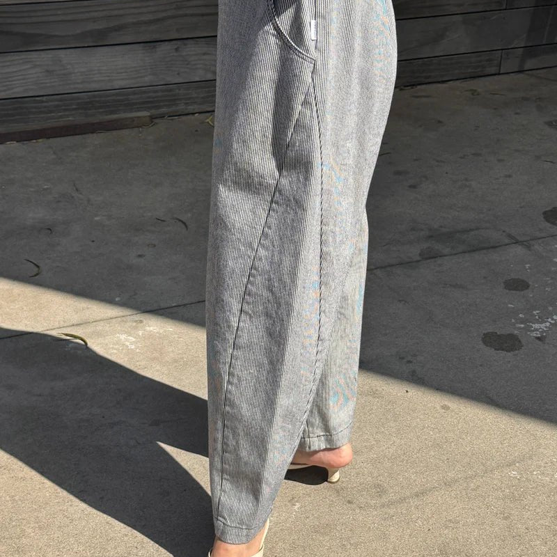 Le Bon Shoppe Arc Pants Blue Stripe - Steranko Clothing Manchester