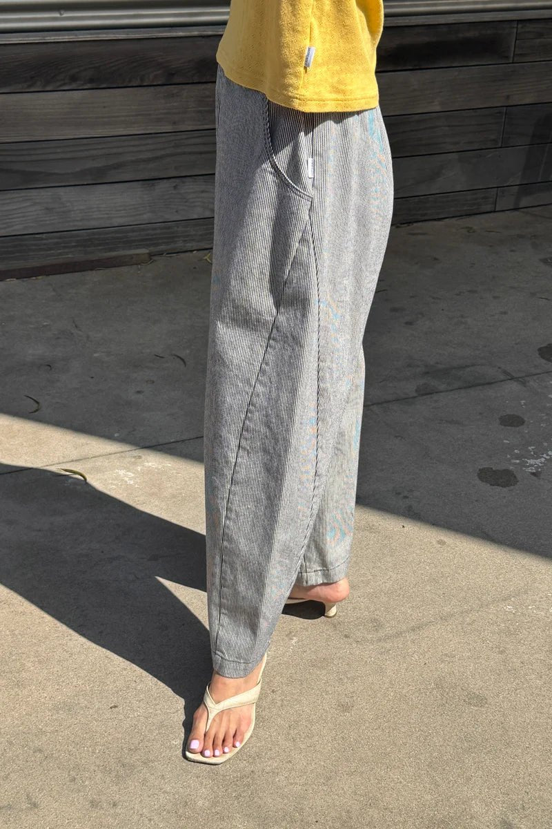 Le Bon Shoppe Arc Pants Blue Stripe - Steranko Clothing Manchester