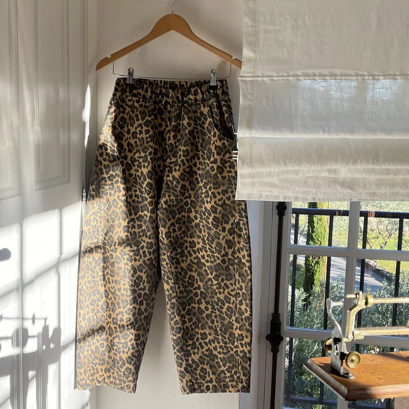 Le Bon Shoppe Arc Pants Leopard - Steranko Clothing Manchester