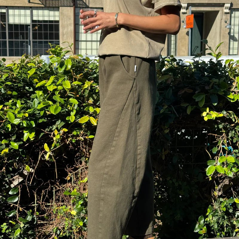 Le Bon Shoppe Arc Pants Olive - Steranko Clothing Manchester